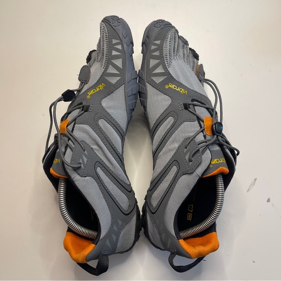 Vibram FiveFingers Trail Gray Runner Shoes 17M6902 Men’s Size 11.5-12 - Picture 5 of 10